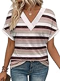 WIHOLL Blouses for Women Dressy Casual Summer Tops