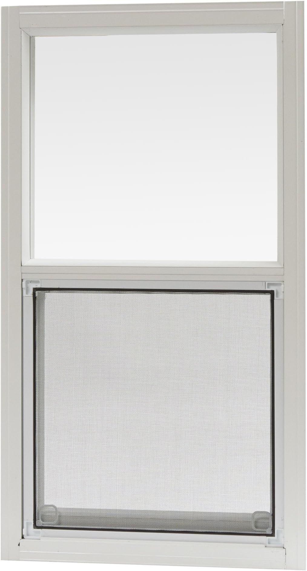 Park Ridge Products AMHW1427PR Park Ridge White Aluminum Mobile Home Single Hung Window, 14" x 27"