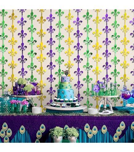 BELECO 10x6.5ft Fabric New Orleans Backdrop French Quarter