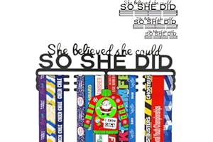 Miayork Medal Hanger Display Upgrade-Medal Holder Wall Mount Easy to Install Race Runner for Your Medals