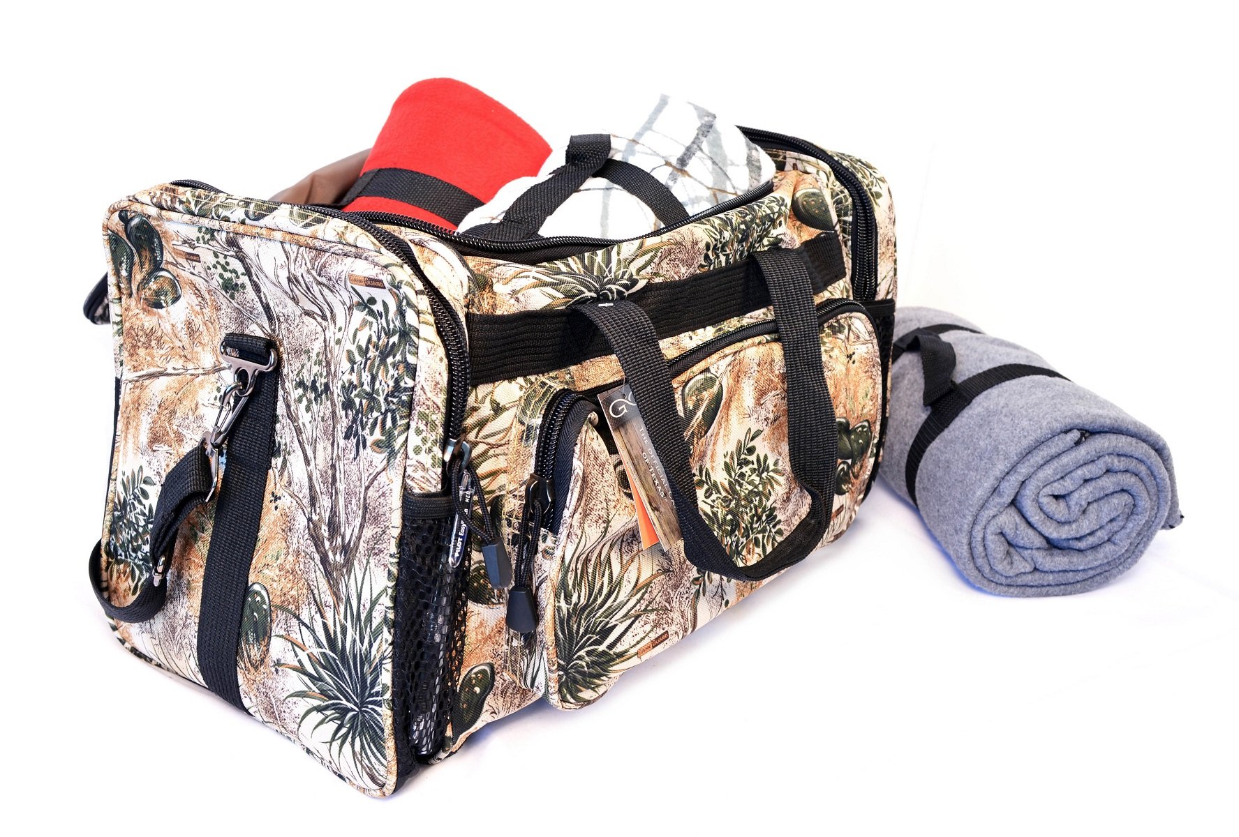 KC Caps Travel Camouflage Hunting Duffle Bag Waterproof Outdoor Tote