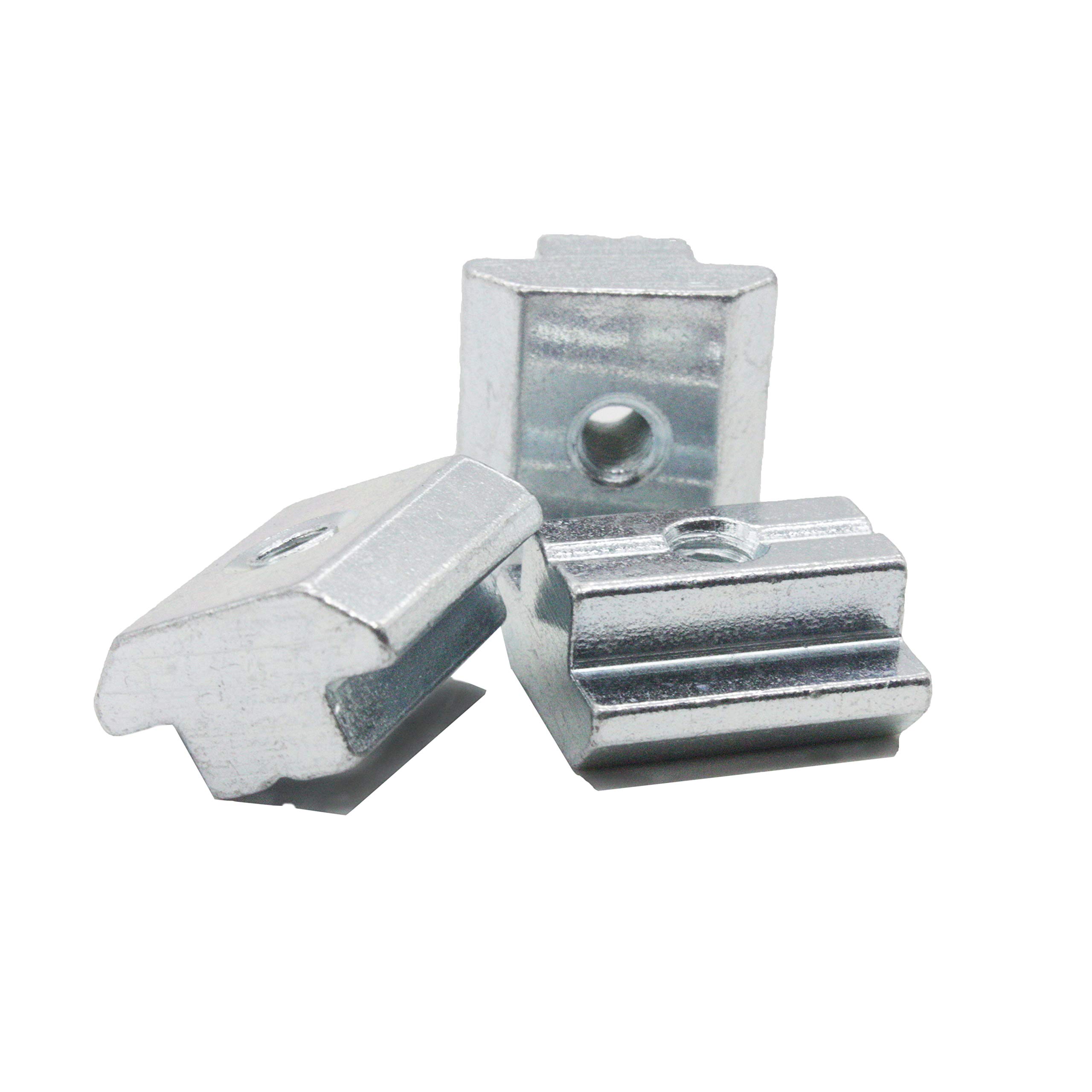 T-Slot Nut Heavy Steel B-Type Nut 6.50 Pieces, Thread Diameter M4 Fullerkreg,