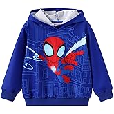 Marvel Avengers Spiderman Iron Man Captain America Venom Boy Girl Hoodie Graphic Sweatshirt Lightweight Cloth Pullover 2-9Y
