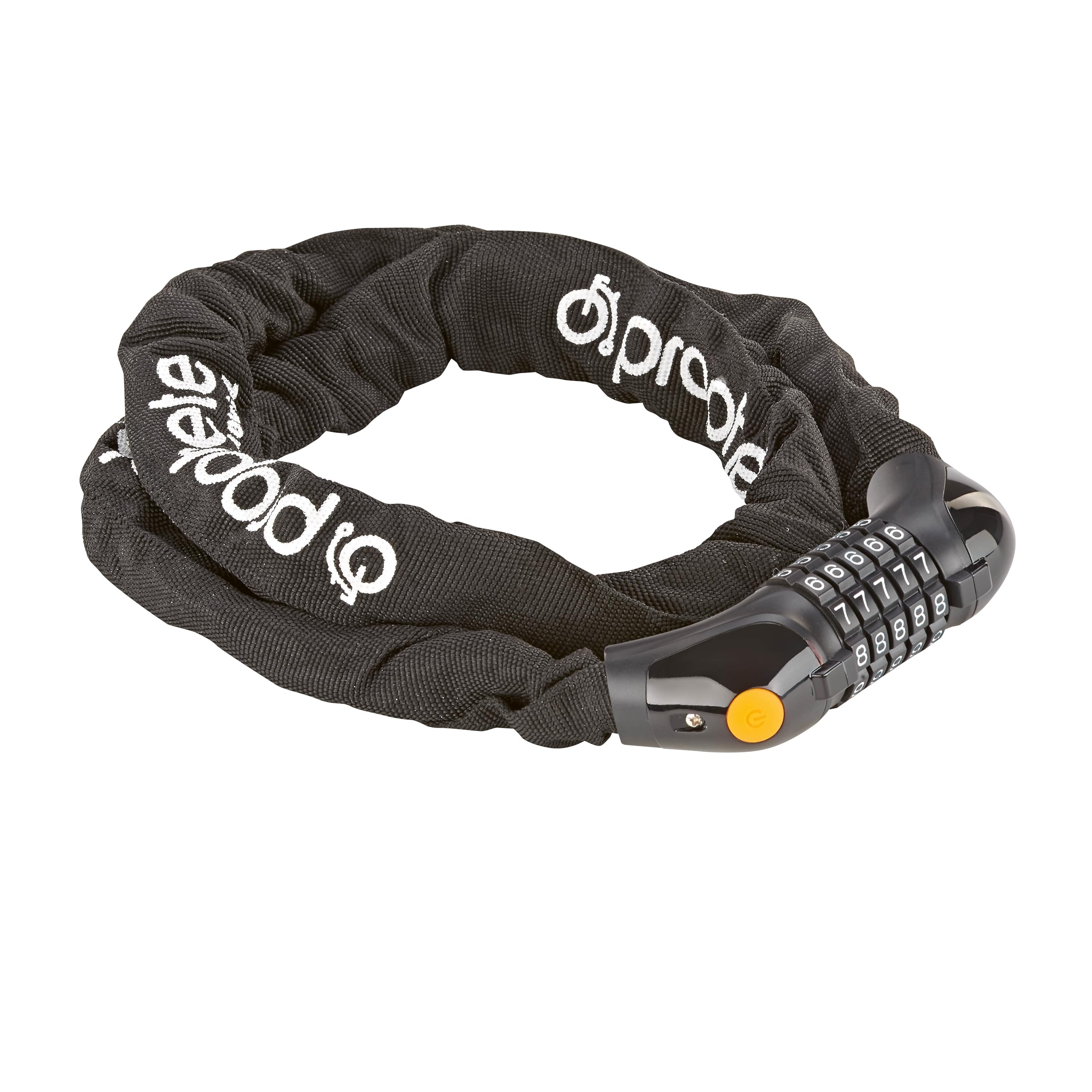 Prophete Synthetic Combination Chain Lock - Multi-Colour, 6 mm/120 cm