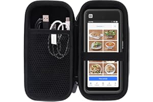 JINMEI Hard EVA Carrying Storage Case Compatible with Square Handheld - Portable POS Credit Card Machine Protective Travel St