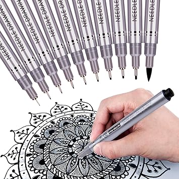 Amazon Com Precision Micro Line Pens Fineliner Multiliner