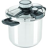 Viking Stainless Steel Pressure Cooker with Easy Lock Lid, 8 Quart