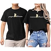 Mama Bear & Papa Bear T-Shirt for Couples - Cute Couple Matching Tees - Unisex Classic Fit Short Sleeve Top