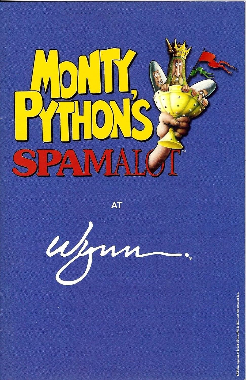 Randal Keith Spamalot John Cleese Monty Python 2007 Las Vegas Playbill At Amazon S Entertainment Collectibles Store
