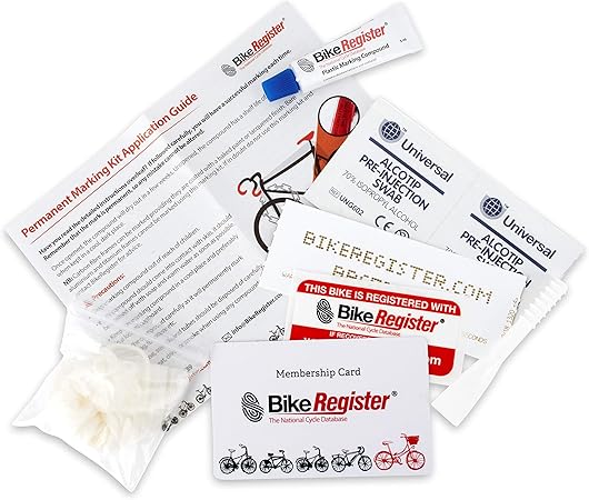 bike register permanent marking kit