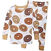 HonestBaby baby-boys 2-piece Pajamas Sleepwear Pjs 100% Organic Cotton for Baby, Toddler, Kids, Boy