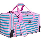 Wildkin Kids Weekender Duffel Bag – Carry-On Size for School, Travel, & Sleepovers