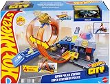 Hot Wheels Super Police Station Track Set 1:64 Die-Cast Car JBM71 view 7
