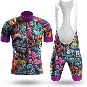 Cycling Jersey Men Funny Bike Jersey Set Cycling Set Slim Fit Bike Jersey Cycling Bib Bicycle Shorts Jersey Gift For Cyclist