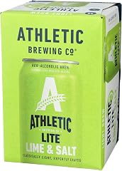 Athletic Brewing Co, Non-Alc Athletic Lite Lime and Salt Can 6Pk, 12 Fl Oz