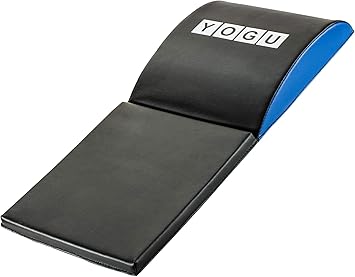 Amazon Yogu 腹筋マットとエクササイズマット 尾てい骨保護パッド付きまたはなし 腹部トレーナー 腹筋トレーニング 全範囲の運動 Yogu エクササイズマット
