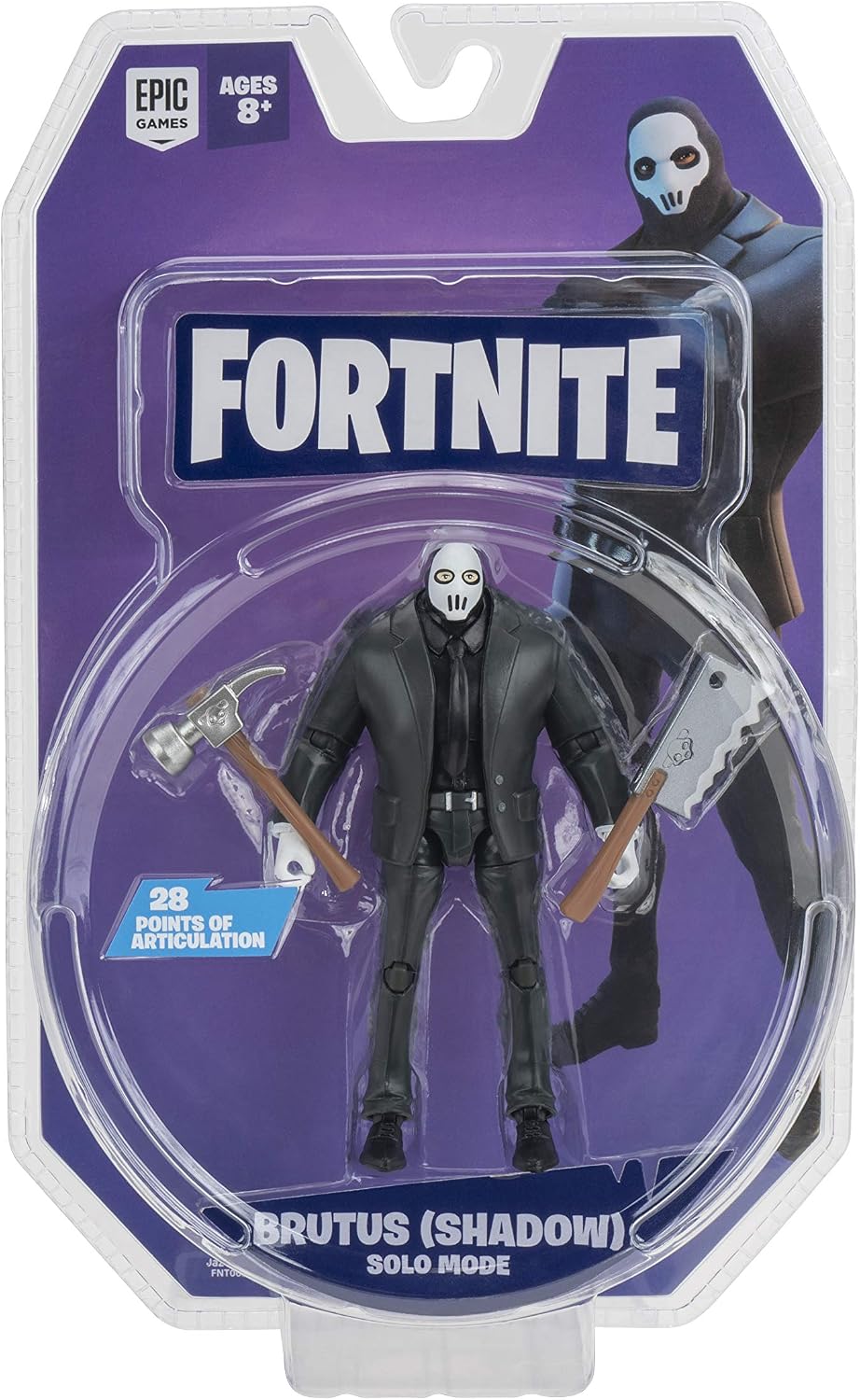 Fortnite Fornite FNT0638 Solo Fashion Figure Brutus, Multicolor, Multi-color, 4 Inch - Image 3