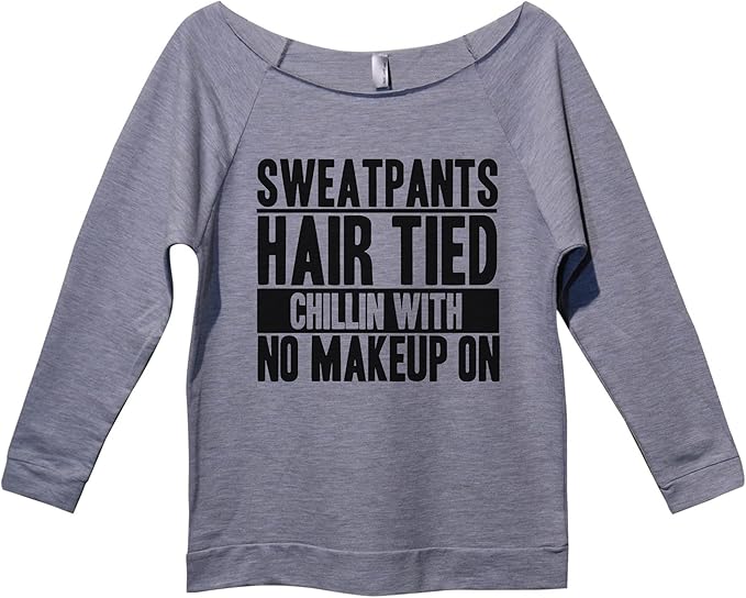Amazon Com Womens Song Lyric Shirts Sweat Pants Hair Tied Hip