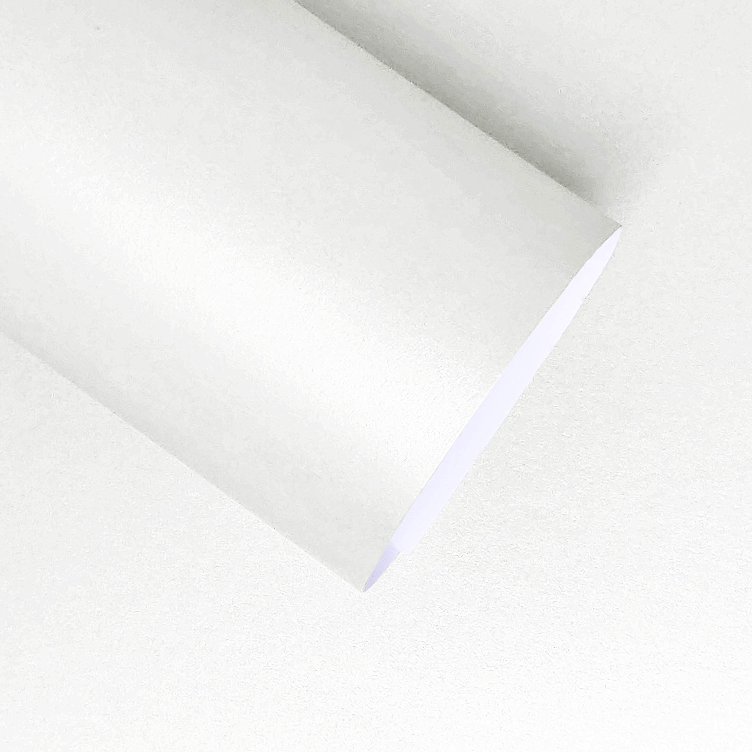 COSMOSPearl A4 Single Sided Pearlescent Craft Card 300 GSM Pack of 10 Pearlised Sheets (Quartz White)