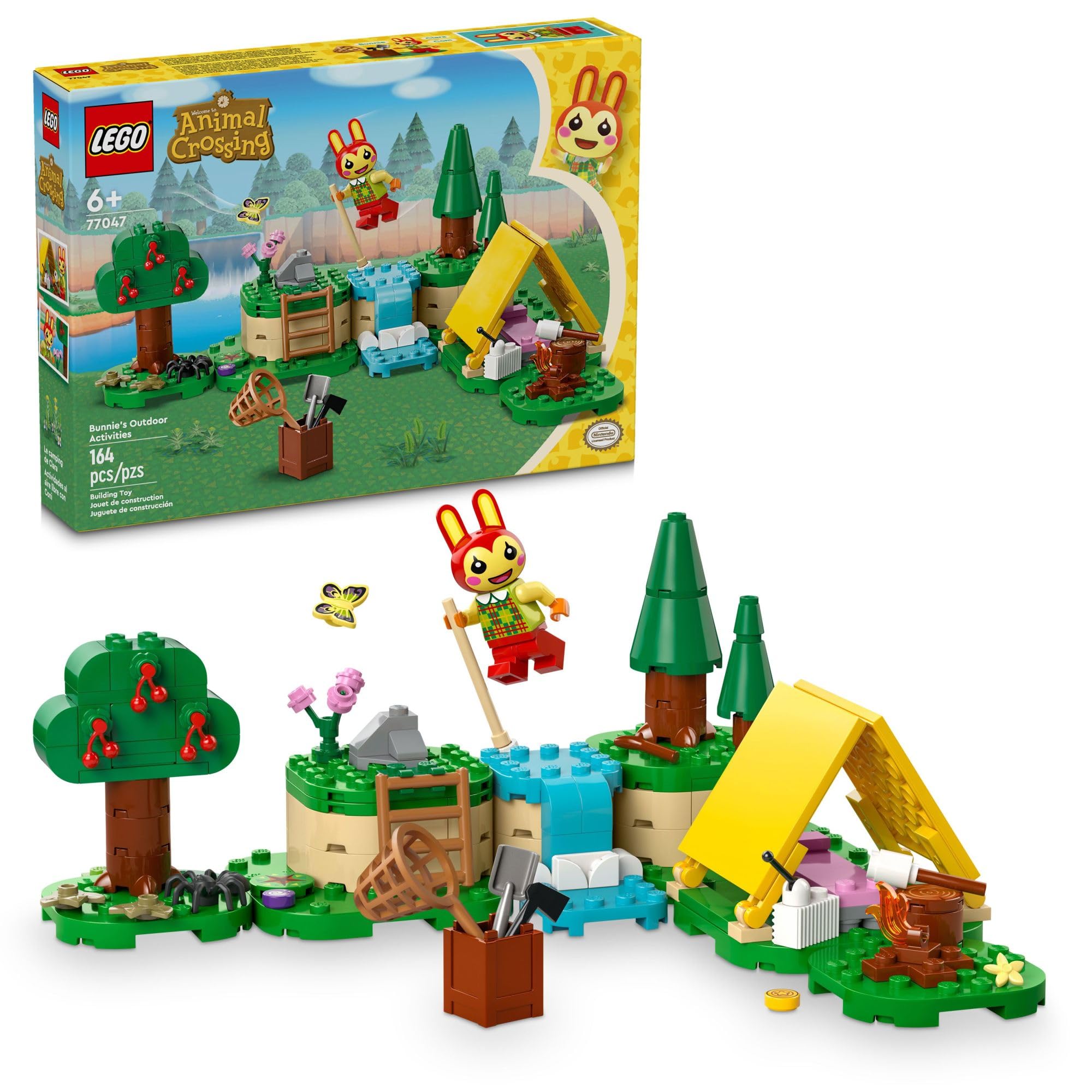 Lego Buildable Rabbit Mua LEGO Animal Crossing Bunnie’s Outdoor Activities Buildable Creative ...