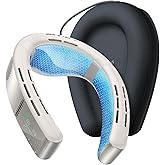 TORRAS COOLiFY Cyber・2026 Flagship AI Neck Air Conditioner, Ultimate Immersive Cooling Portable Neck Fan【No.1 Coolest & Max Cooling Area】Neck Cooler Neck Fans that Blow Cold Air Rechargeable for Gifts