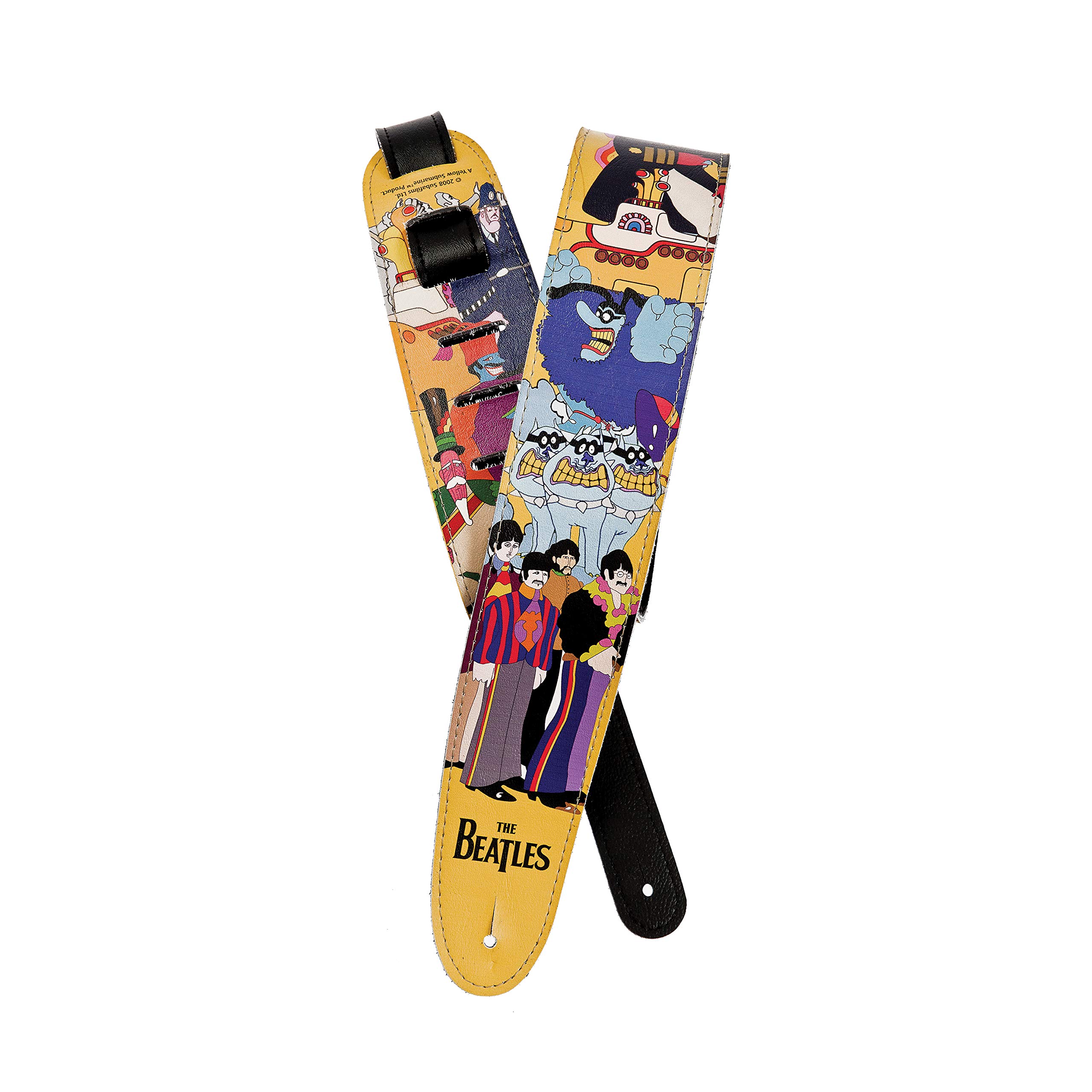 Photo 1 of D'Addario Beatles Guitar Strap, Yellow Submarine, Vinyl