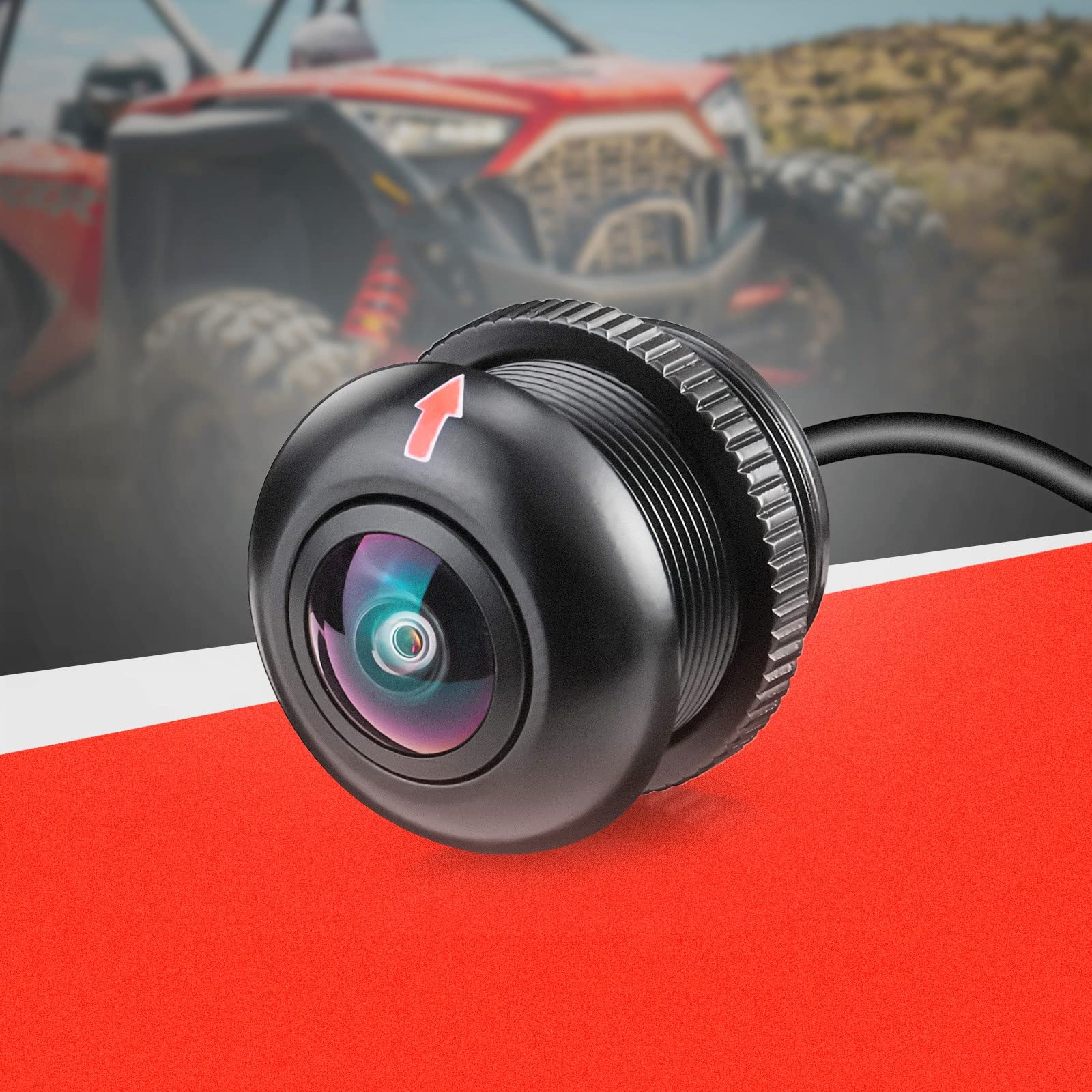 Photo 1 of KEMIMOTO PRO XP Front Camera, HD Wide-Angle for Factory Installed 7 in Ride Command Accessories Compatible with Polaris RZR PRO XP XP 4 Turbo 1000 900 PRO R (IP67 Waterproof)