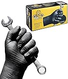 EPPCO LionGrip 7-Mil Black Nitrile Gloves