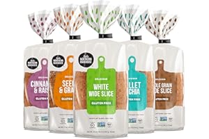 Little Northern Bakehouse Gluten Free Bread Variety Pack, Non-GMO and Allergy-Friendly Sliced Bread (5 pack)