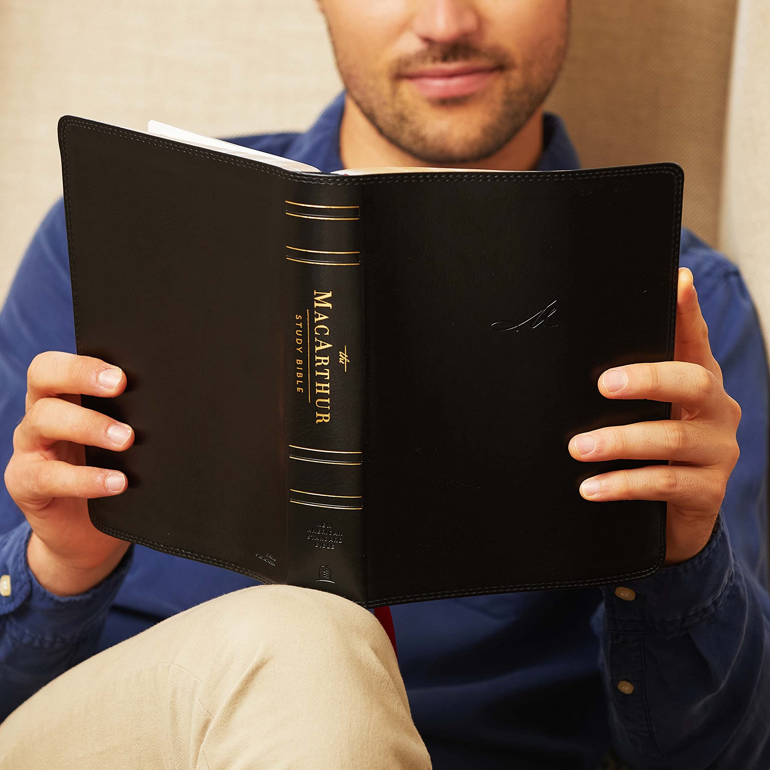 NASB, MacArthur Study Bible, 2nd Edition, Genuine Leather, Black, Comfort Print: Unleashing God's Truth One Verse at a Time