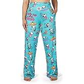Collections Etc Unisex Snoopy Take Me to The Beach Lounge Pants Multi-Colored X-Large