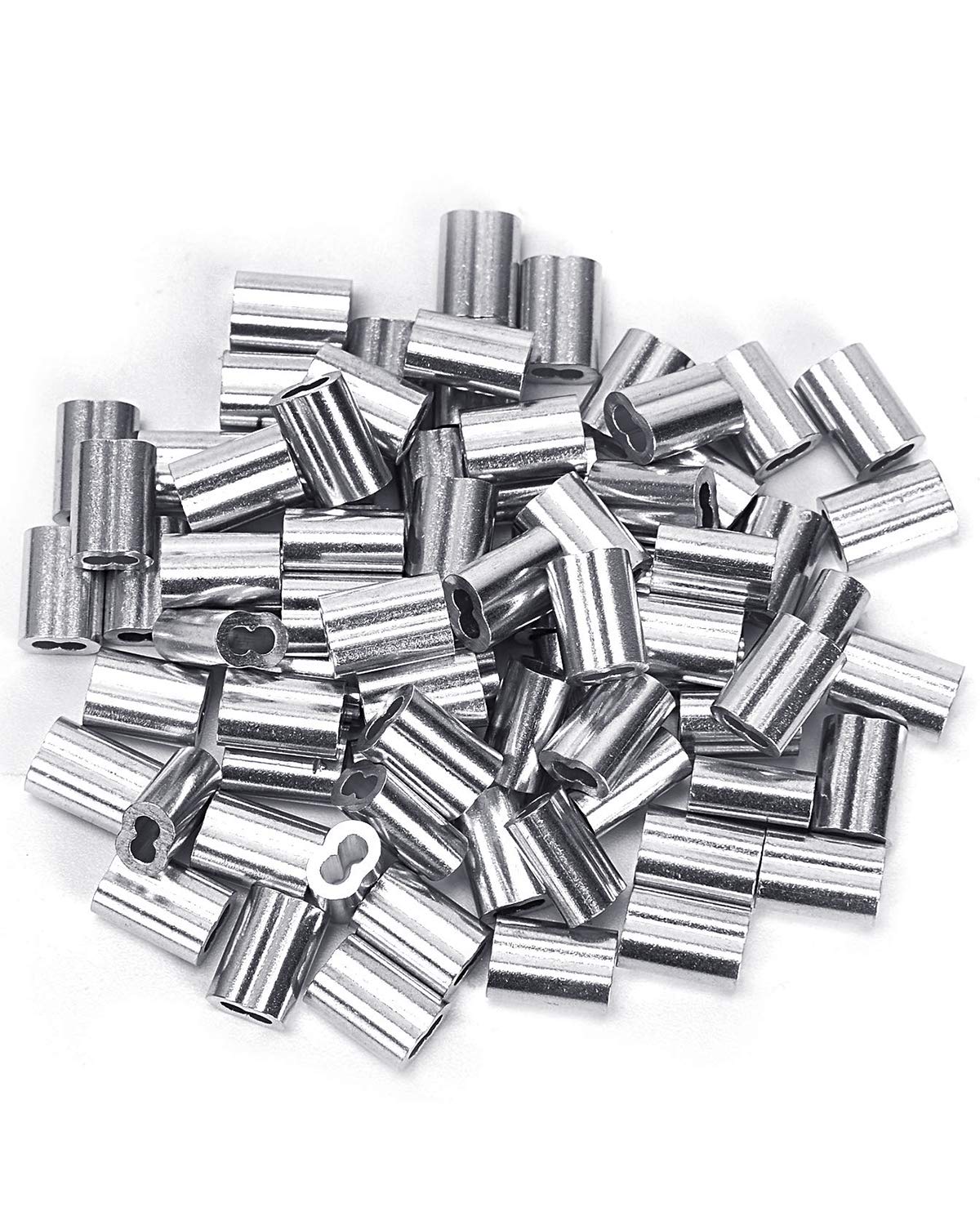 200 0.05inch Cable Ferrule Oval Compression Ferrules for Hanging and