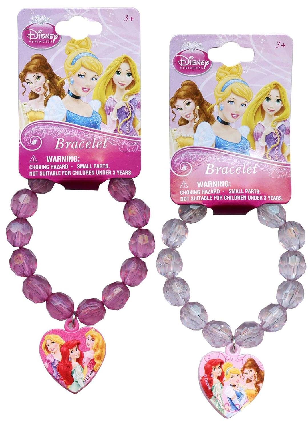Disney Princess Plastic Charm Bracelet (1), Party Games & Crafts