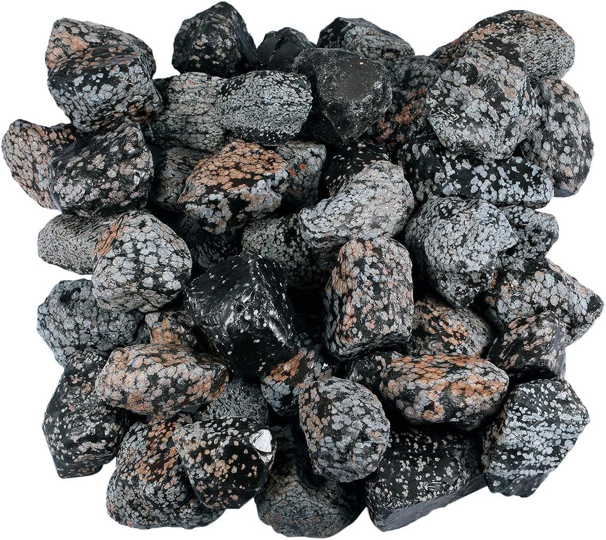 KYEYGWO Aquarium Natural Crystal Stones for Decoration Decorative Stones and Gravel for Garden Vase Plant Pots Fish Tank 1 Pound