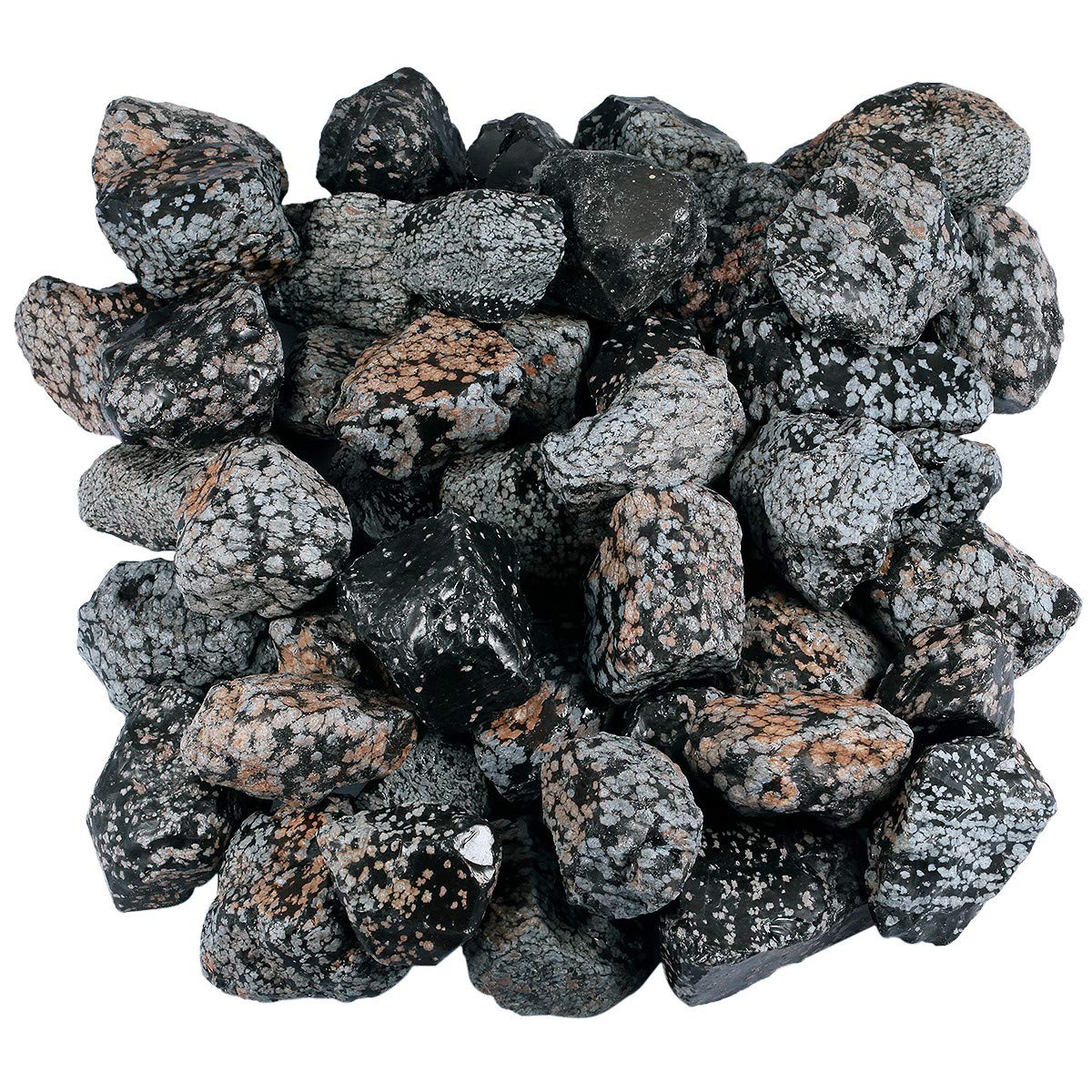 KYEYGWO Aquarium Natural Crystal Stones for Decoration, Decorative Stones and Gravel for Garden Vase Plant Pots Fish Tank 1 Pound