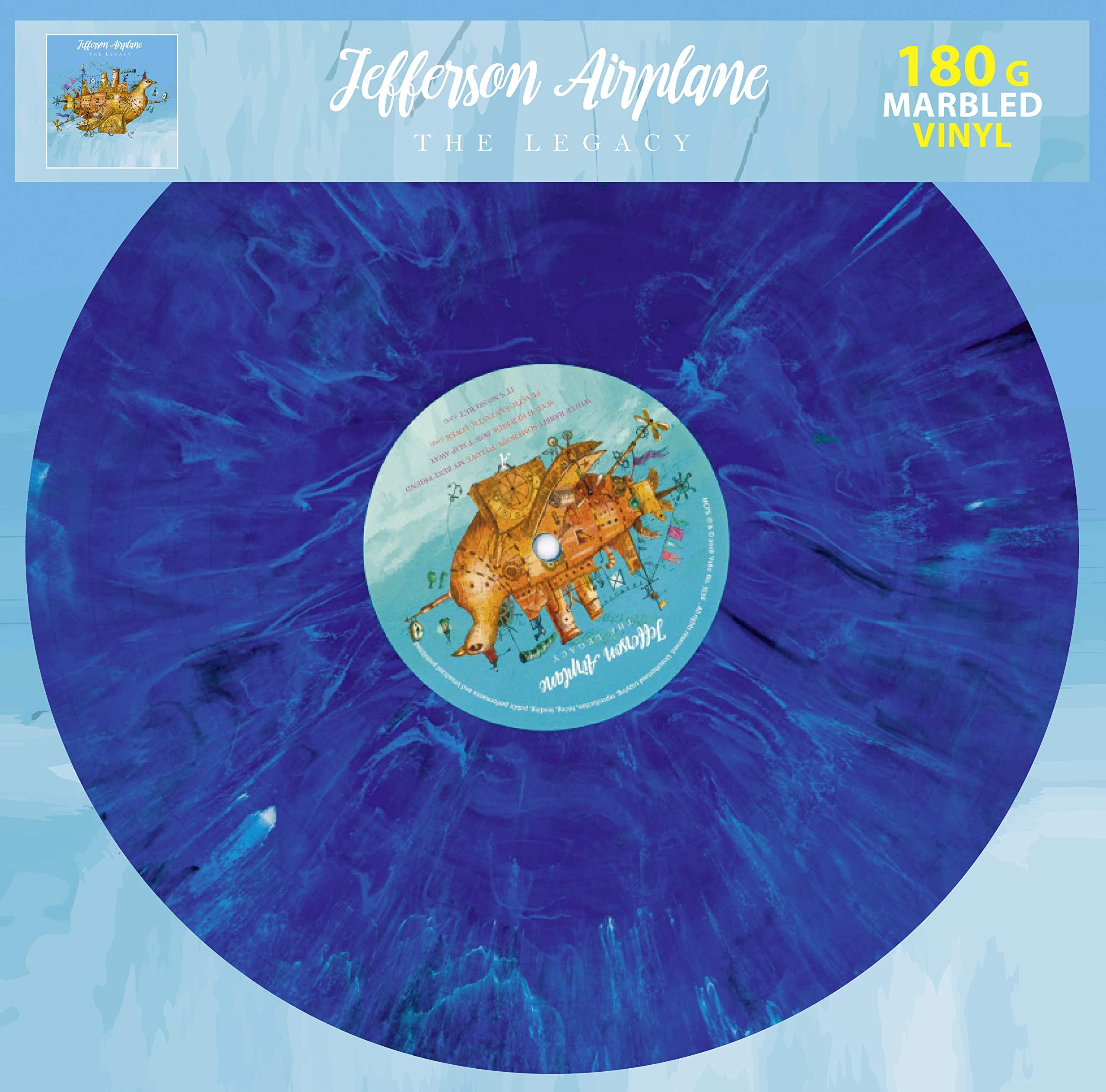 Jefferson Airplane - The Legacy - 180 Gr. Blue Marble - Limitiert