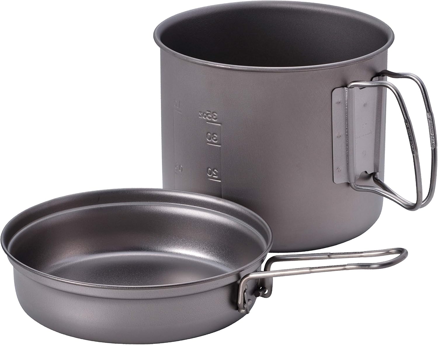 Snow Peak Trek 1400, SCS-009T, Japanese Titanium Cookware Set Pot