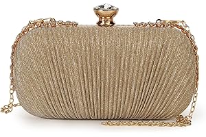GLADDON Small Clutch Purses for Women Stylish Evening Bags for Women Formal Small Shoulder Bag for Wedding Purse Glitter Fashion