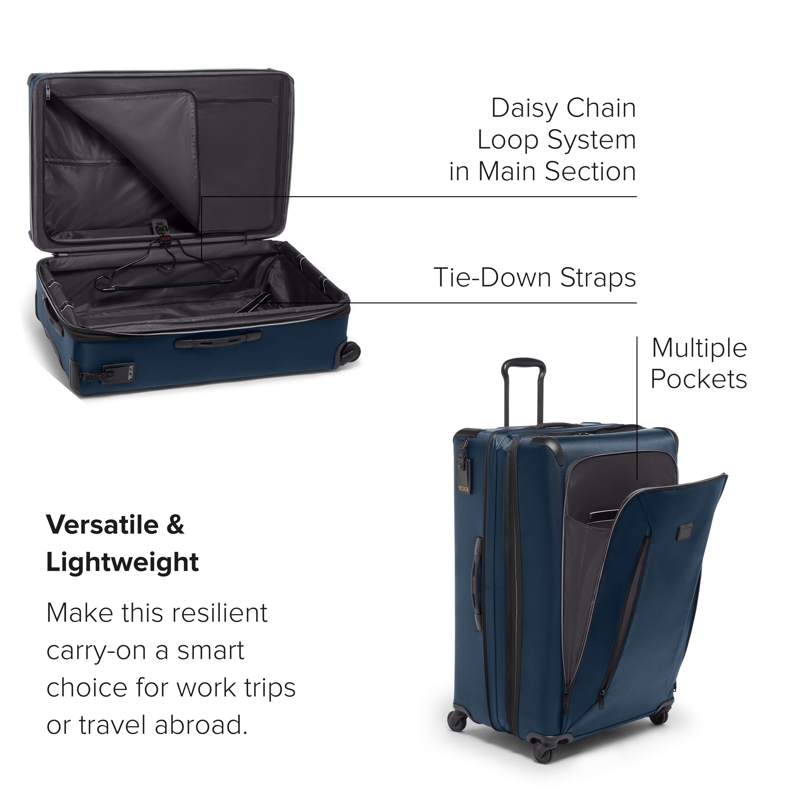 TUMI - Aerotour 4 Wheel Expandable Luggage - Men's and Women's Business and Leisure Travel Suitcase - 31
