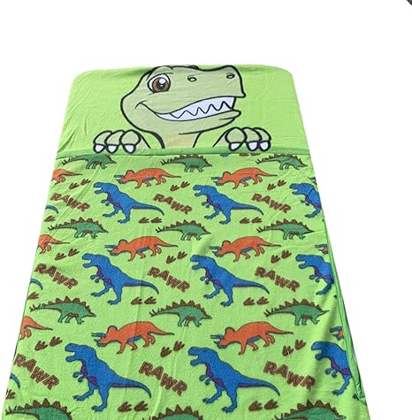 Amazon Co Jp Zip It Friends キッズ ワンピース ファスナー付きセット 恐竜 ツイン ホーム キッチン