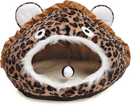 Amazon Com Meow Town Cat Caves Bed Cozy And Comfortable