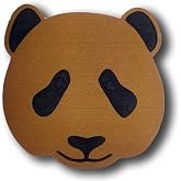 Toejamr Stomp Pad - Panda Bear FACE - Brown