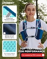 UTOBEST 5L Running Vest Hydration Backpack Lightweight Reflective Back Pack view 7