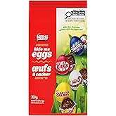 NESTLE Assorted Hide Me Eggs, Miniature Egg-Shaped KITKAT, SMARTIES, COFFEE CRISP and AERO, Perfect For Egg Hunts & Easter Ba
