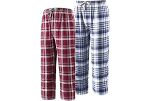BYX SweetLeisure Big Boys Young Cotton Plaid Lounge Pants Sleepwear Bottoms 8 10 12 14 16