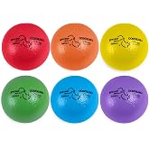 Champion Sports Rhino Skin Dodgeball Set &ndash; 6 Soft Foam Balls with Durable Coating, 6" or 7" for Gym, Playground Play