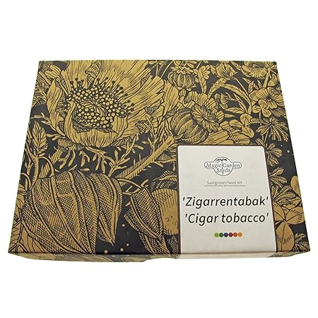 'Zigarrentabak' Samen-Geschenkset mit 3 traditionellenTabaksorten zur Zigarrenherstellung
