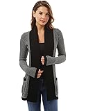 PattyBoutik Women Open Front Marled Jumper Cardigan