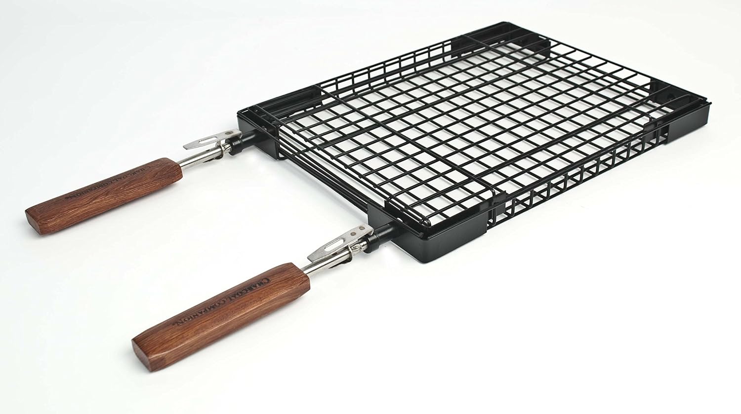 Charcoal Companion Flip and Easy Rectangle Grilling Basket: Amazon.co