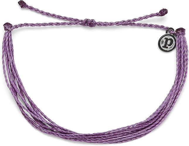 Pura Vida Original Light Purple Bracelet 100 Waterproof